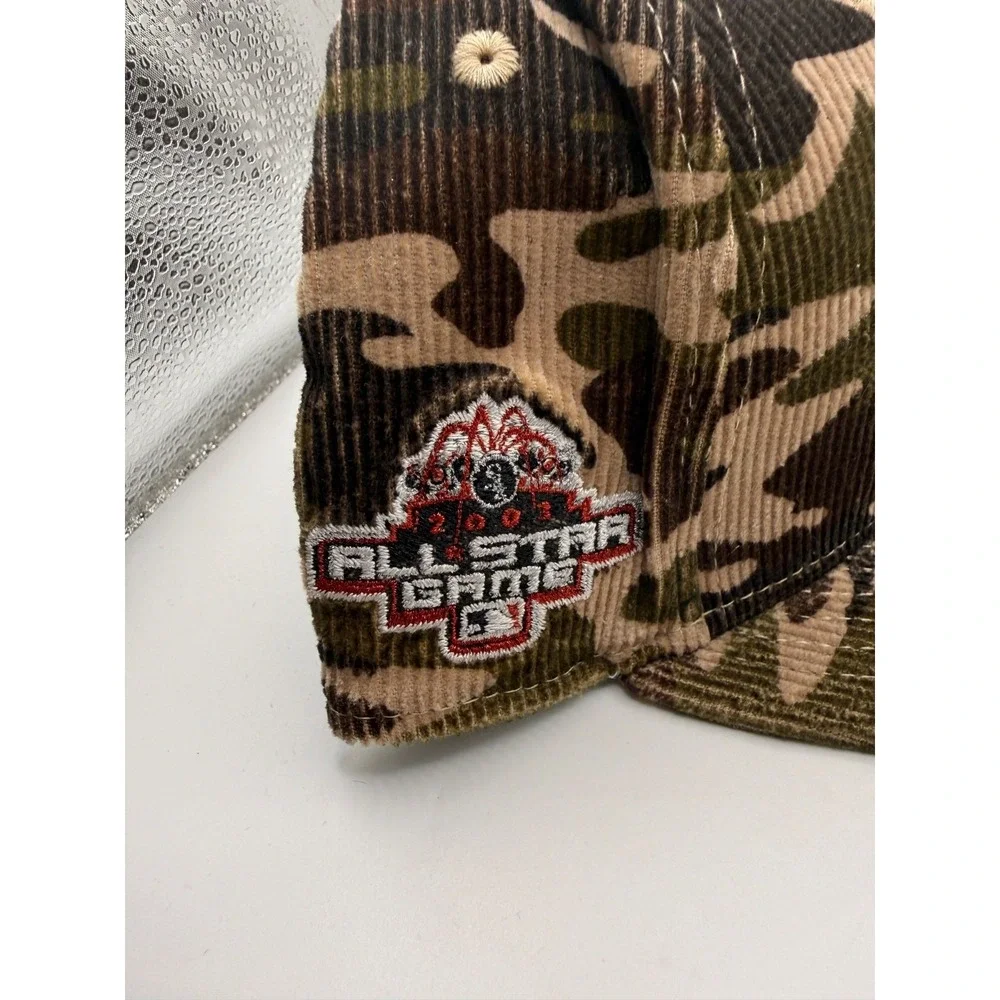 New Era 59Fifty‎ Chicago White Sox 2003 All-Star Game Camo Corduroy Hat 7 1/4